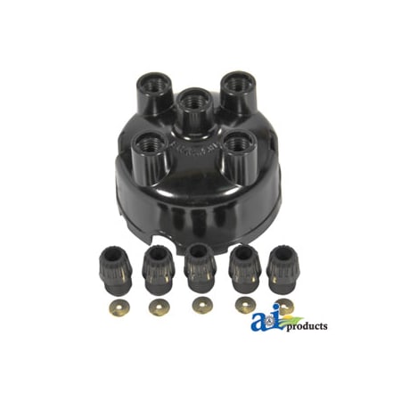 A & I Products Cap, Distributor (4 Cylinder) 4.5" x4.5" x3" A-829937M1